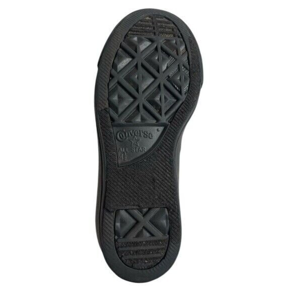 Converse Chuck Taylor All Star Men’s Slip-On Lace-Up Sneakers Black Size 4.5 - Picture 8 of 8